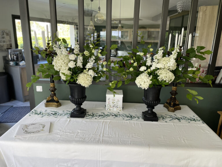 Compositions florales de buffet by eden fleurs